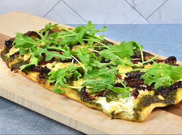 Smoked Salmon Flatbread - Step 4